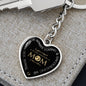 Mom, Thank You Heart Keychain