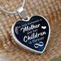 Mother and Her Children, Heart Necklace