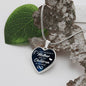 Mother and Her Children, Heart Necklace