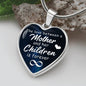 Mother and Her Children, Heart Necklace