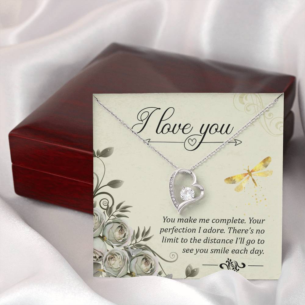 I Love You, Forever Love Necklace