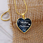 Mother and Her Children, Heart Necklace