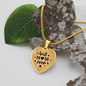 Mom, Best Mom Ever Heart Pendant Necklace