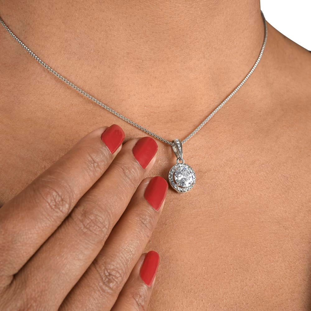 To My Mom, Eternal Hope Necklace Gift from Daughter