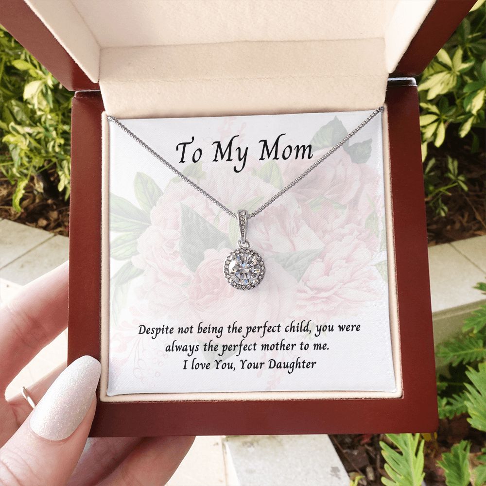 To My Mom, Eternal Hope Necklace Gift from Daughter