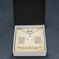 To Dad, Happy Father's Day Cross Pendant Necklace