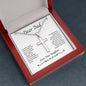 Gift for Dad from Daughter, Cross Necklace