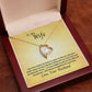 To My Wife Forever Love Necklace, Gift for Anniversary, Birthday, Christmas, Valentine's Day from Husband