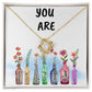 You Are Amazing, Love Knot Necklace