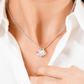 Bridesmaid Thank You Gift, Love Knot Necklace