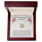 Bridesmaid Thank You Gift, Love Knot Necklace