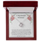 Bridesmaid Thank You Gift, Love Knot Necklace