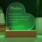 Proverbs 31:26 Engraved Acrylic Plaque, Mother's Day Gift