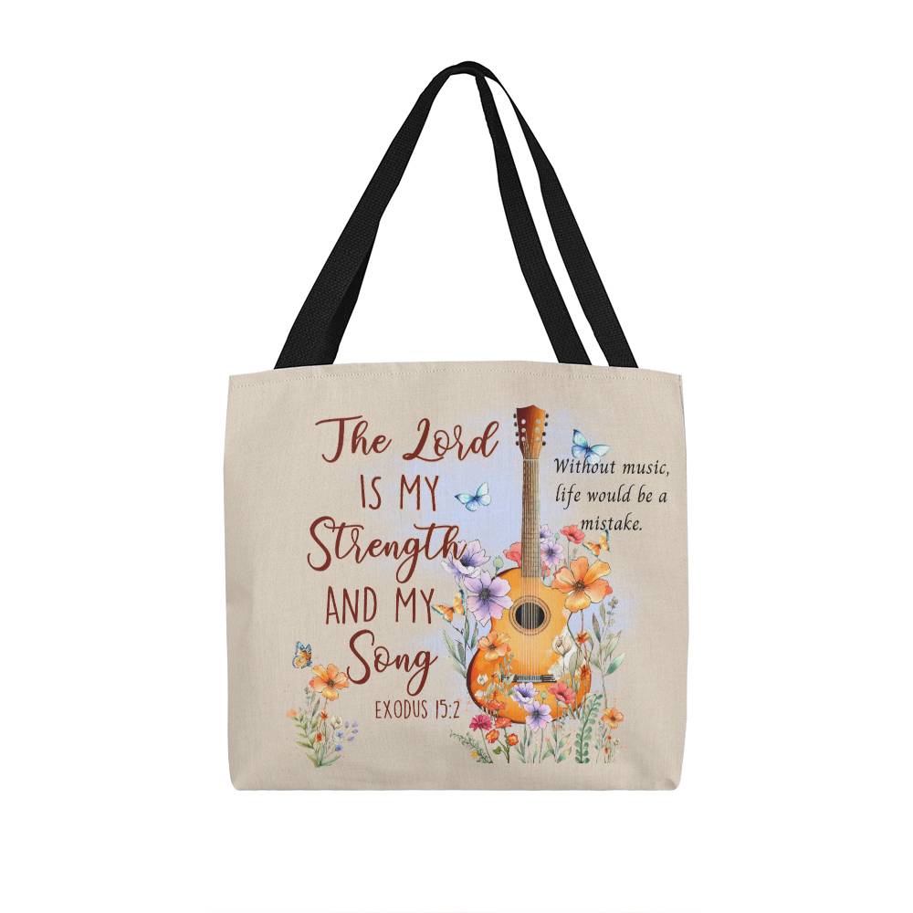 Exodus 15:2 Tote Bag