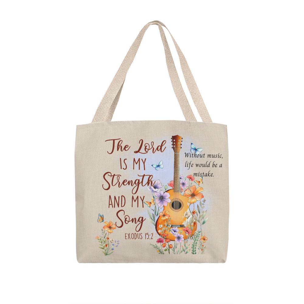 Exodus 15:2 Tote Bag