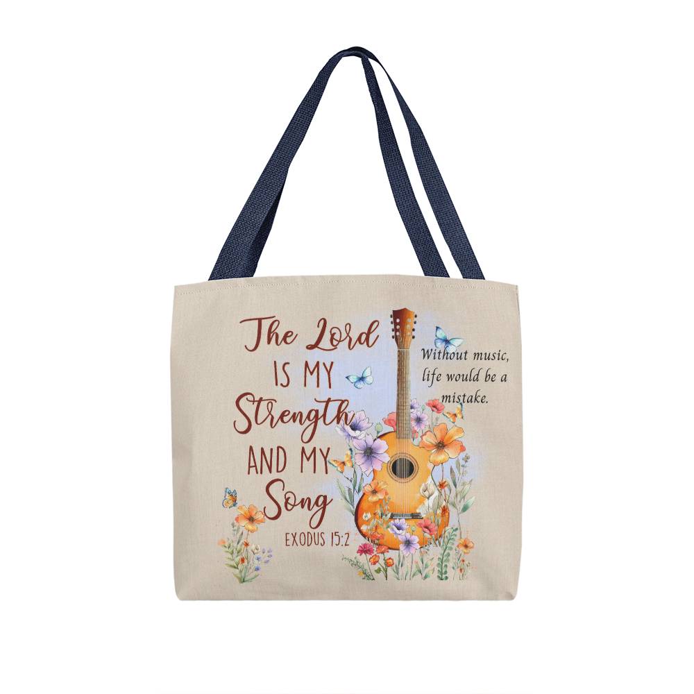 Exodus 15:2 Tote Bag