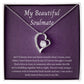 Soulmate Gift, Heart Pendant Necklace