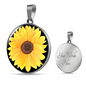 Sunflower Necklace