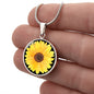 Sunflower Necklace