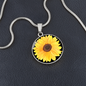 Sunflower Necklace