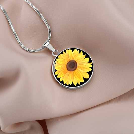 Sunflower Necklace