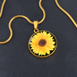 Sunflower Necklace