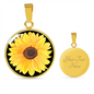 Sunflower Necklace