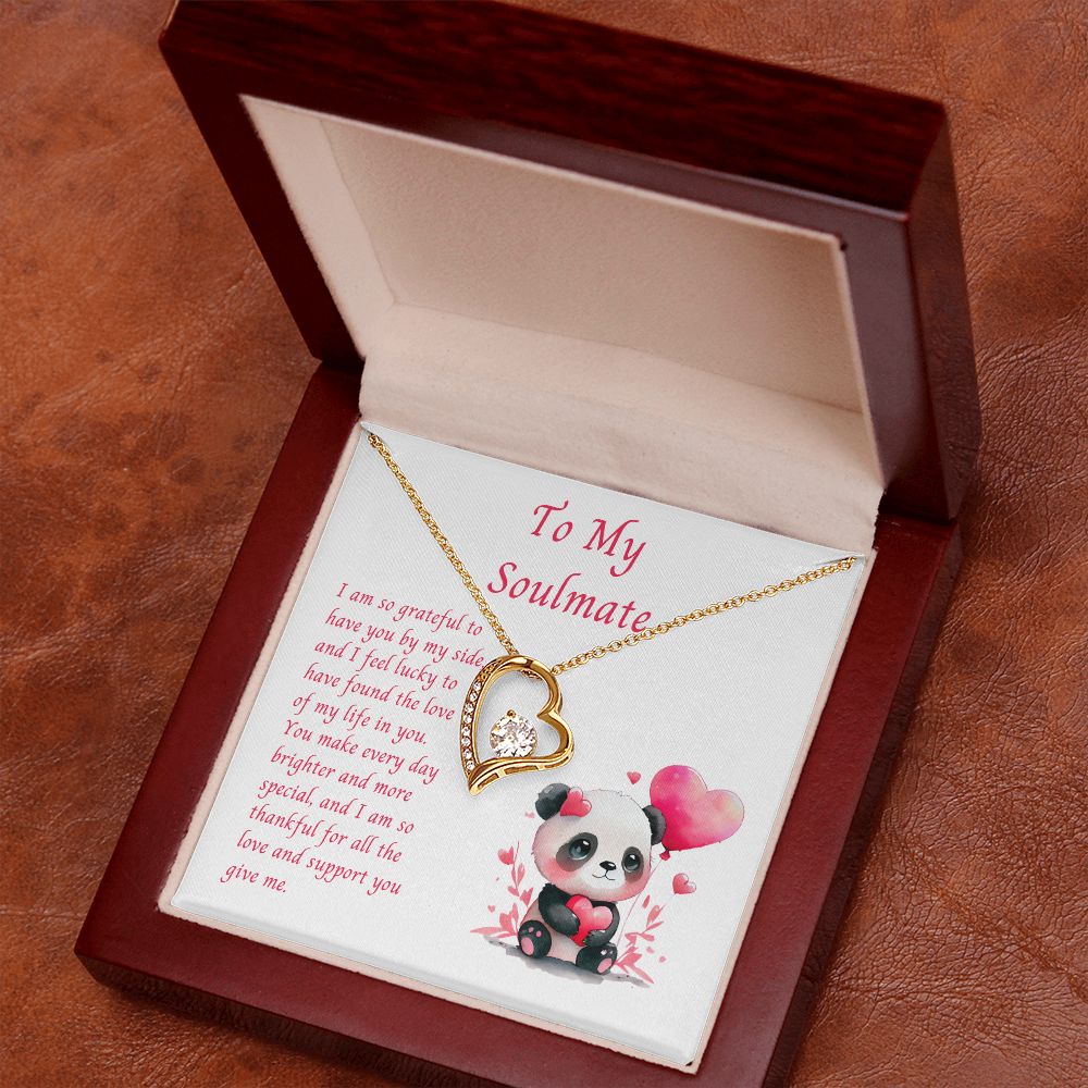 To My Soulmate, Forever Love Necklace