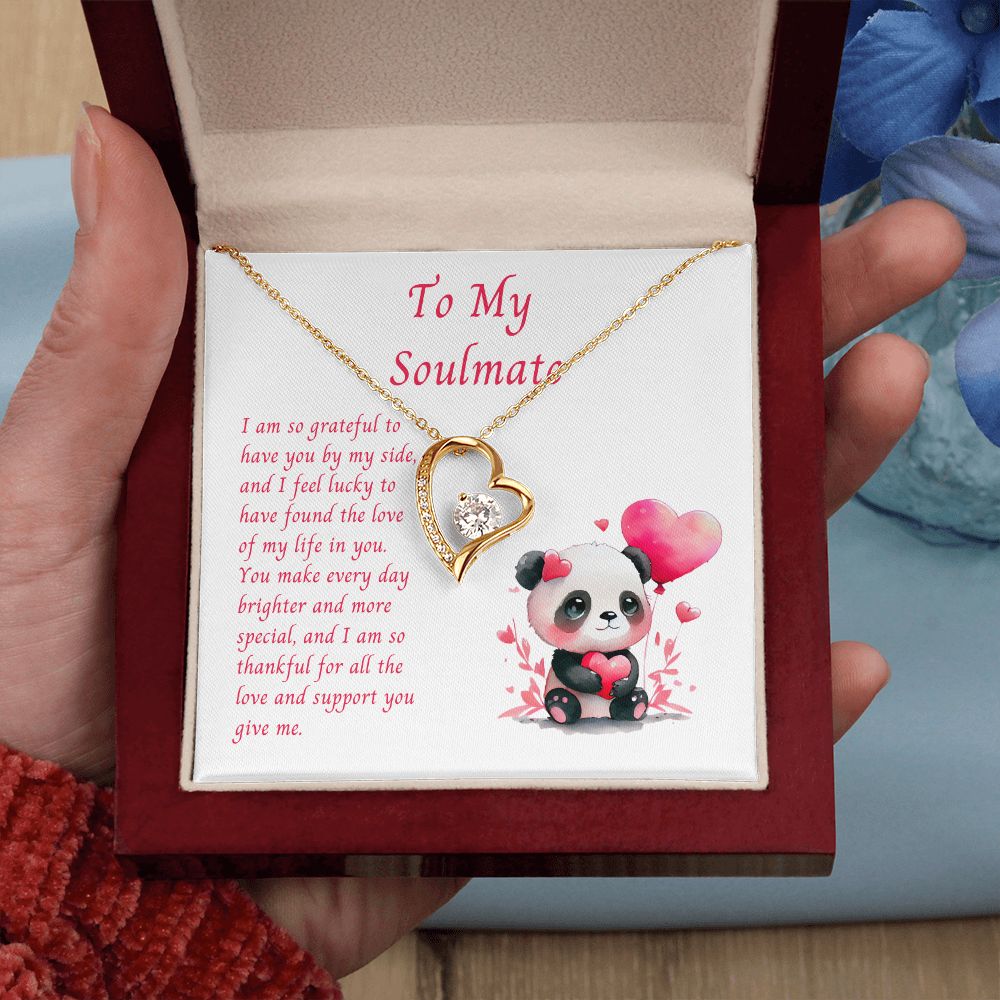 To My Soulmate, Forever Love Necklace