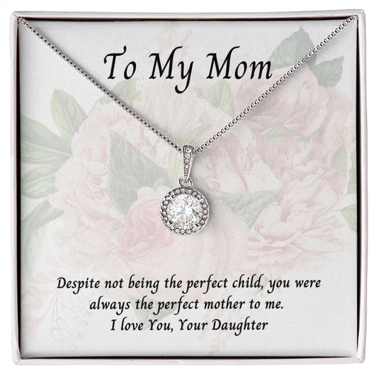 To My Mom, Eternal Hope Necklace Gift from Daughter