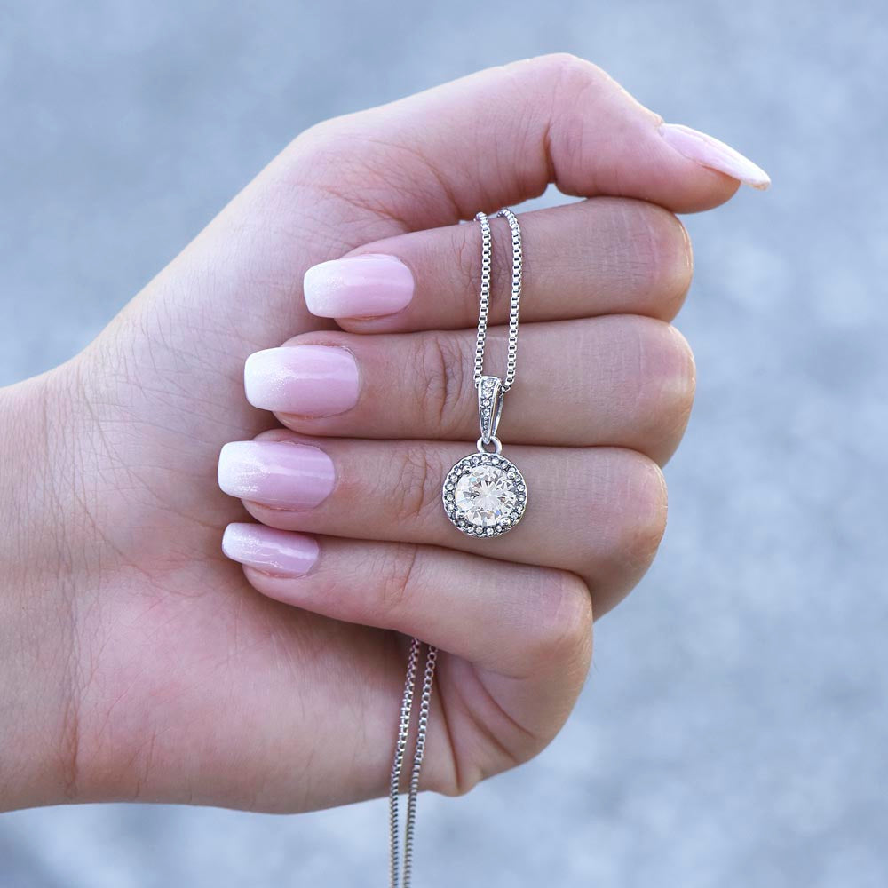 To My Mom, Eternal Hope Necklace Gift from Daughter