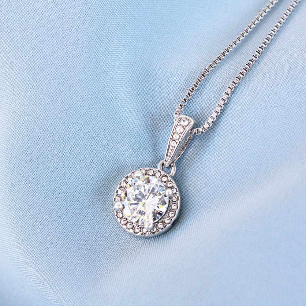 To My Mom, Eternal Hope Necklace Gift from Daughter