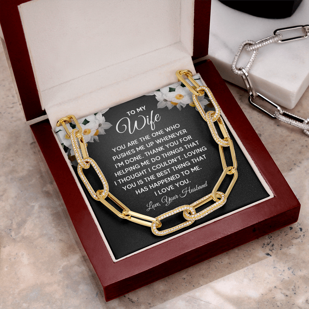 Wife, Your Are The One, Forever Linked Necklace