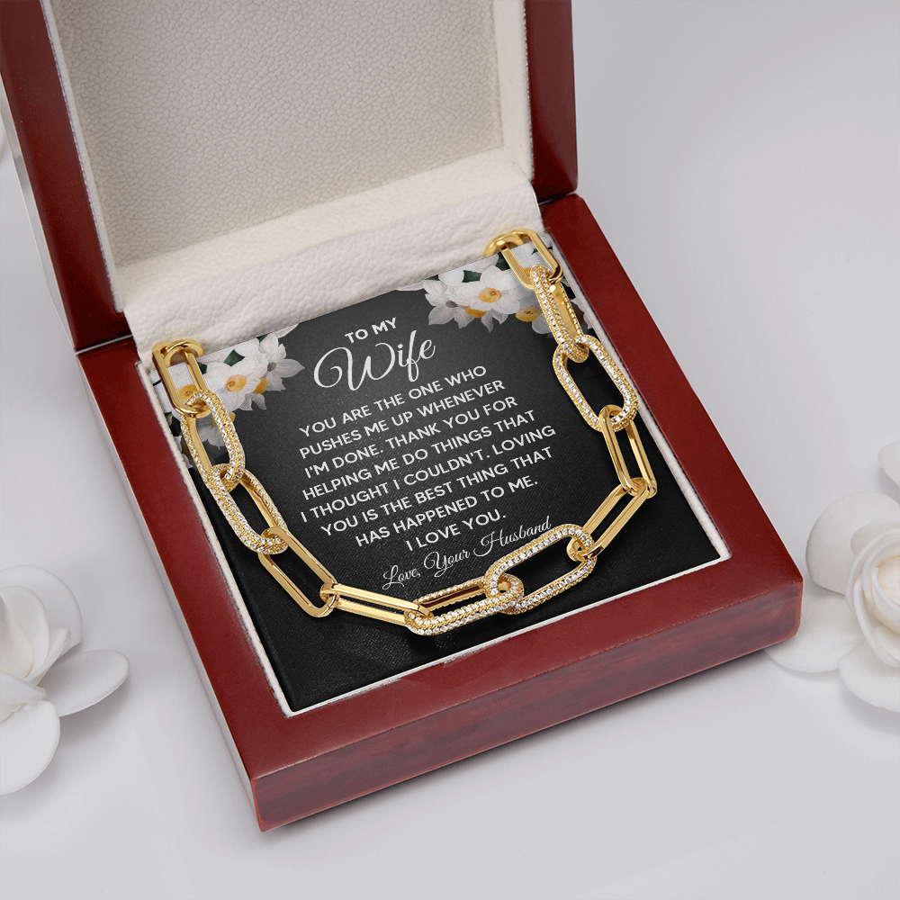 Wife, Your Are The One, Forever Linked Necklace