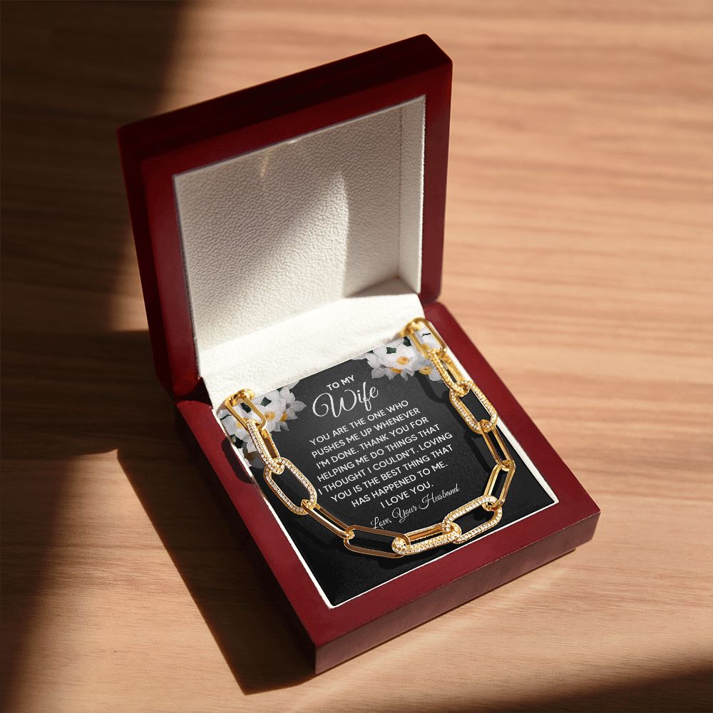 Wife, Your Are The One, Forever Linked Necklace