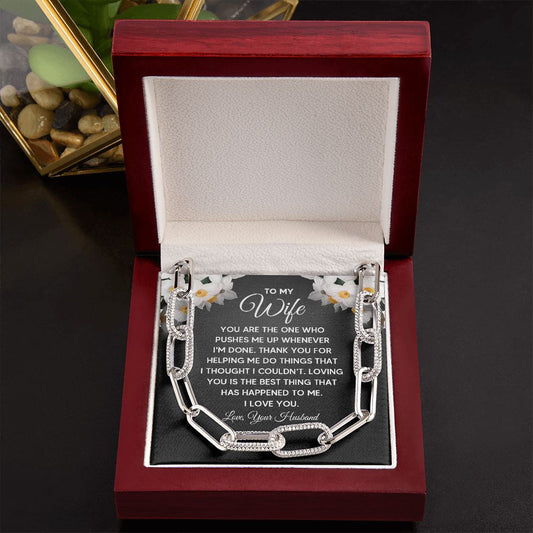 Wife, Your Are The One, Forever Linked Necklace