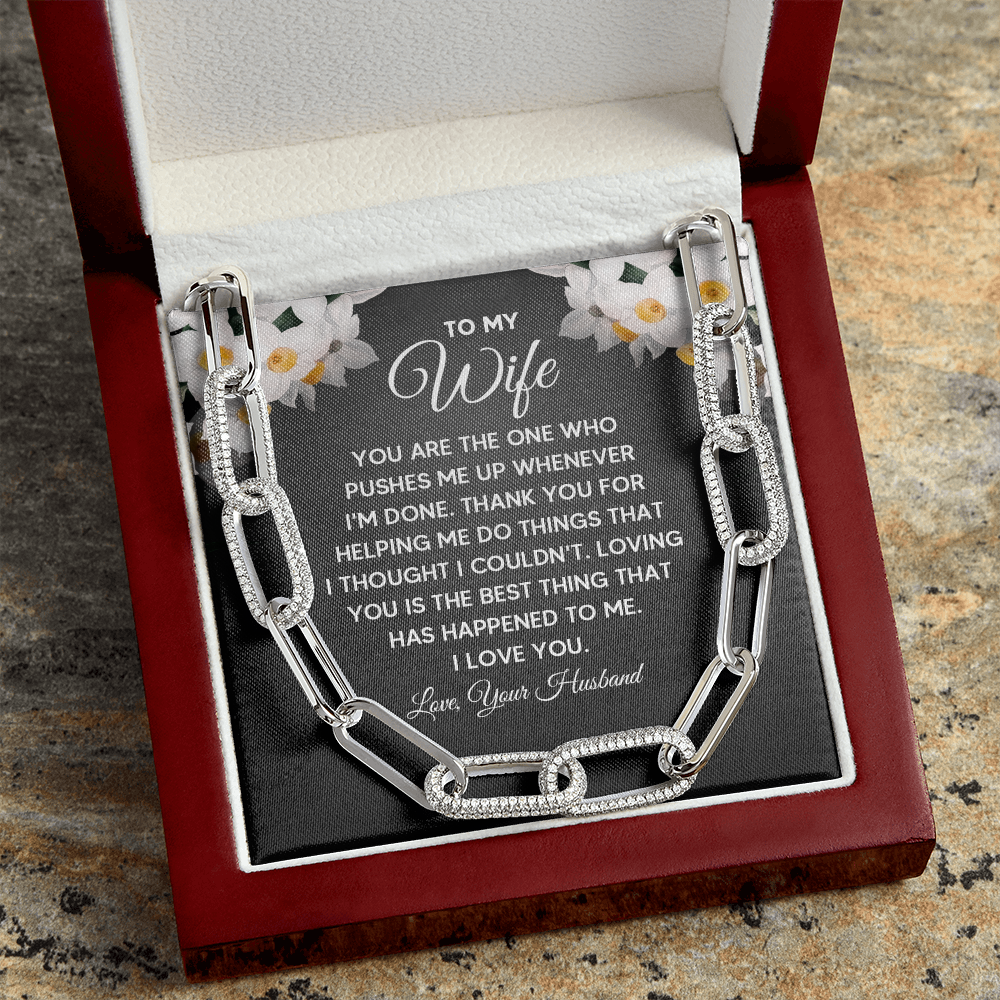Wife, Your Are The One, Forever Linked Necklace