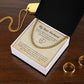 My Dear Husband, Cuban Link Chain