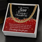 To My Amazing Son, Merry Christmas, Cuban Link Chain, Christmas Gift for Son