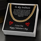 Valentine's Day Gift to Soulmate, Cuban Link Chain