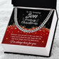 To My Amazing Son, Merry Christmas, Cuban Link Chain, Christmas Gift for Son