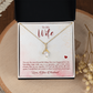 Wife, Love You Longer, Alluring Beauty Necklace