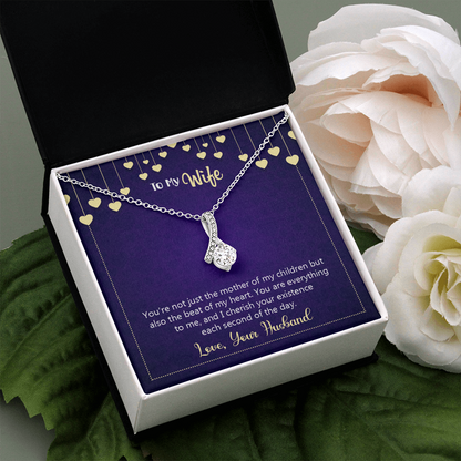 Wife, Cherish Your Existence, Alluring Beauty Necklace