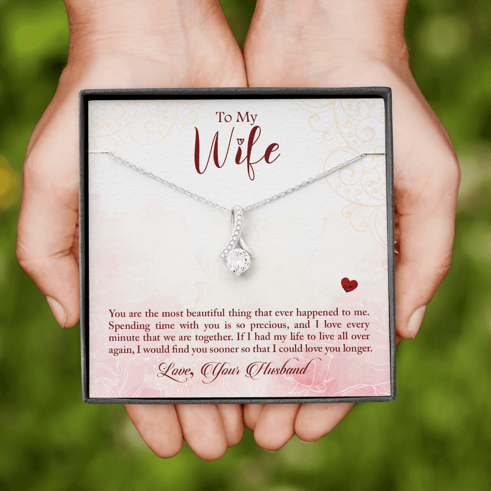 Wife, Love You Longer, Alluring Beauty Necklace