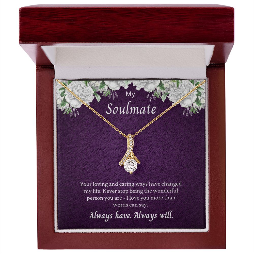 My Soulmate, Gift for Her, Necklace for Soulmate, Jewelry for Soulmate