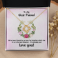 Friend, Bad Influence, Love Knot Necklace