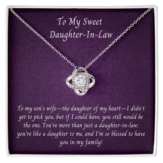 Gift for Daughter-In-Law, DIL Jewelry