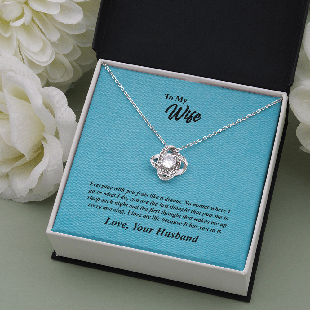 Wife, Feels Like a Dream, Love Knot Necklace