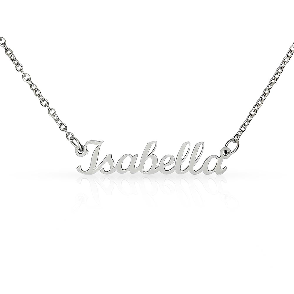 Name Necklace for My Wife