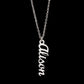 Vertical Name Necklace To My Wife